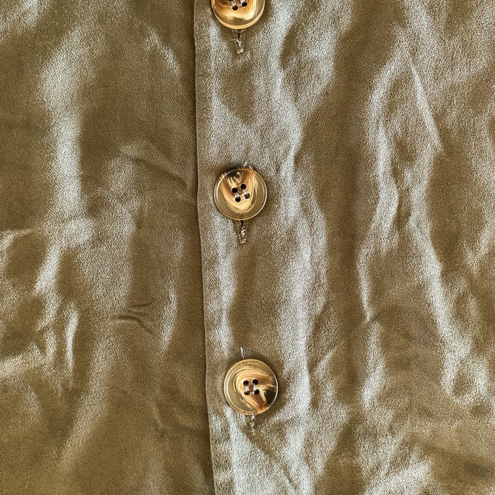 Olive Button-Down - Picture 2 of 2